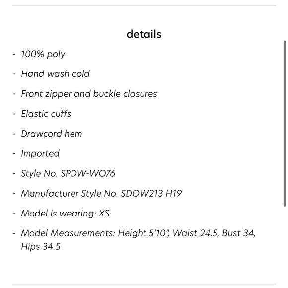 Superdown Ava Cropped Puffer Jacket in Aqua - Picture 13 of 13